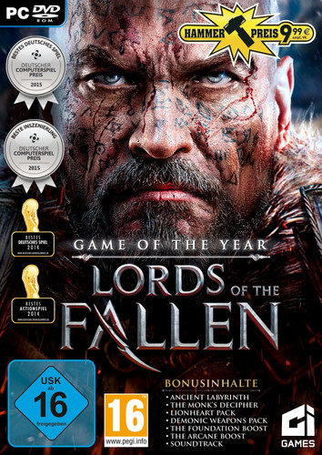 Games lords the - of, fallen